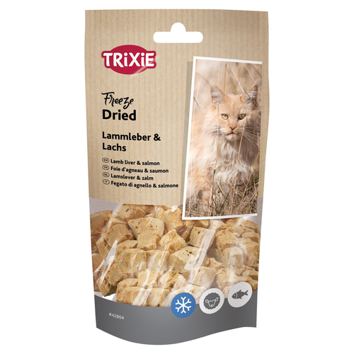 weitere Abbildung Trixie Katzensnack Freeze DriedLammleber & Lachs 25 g