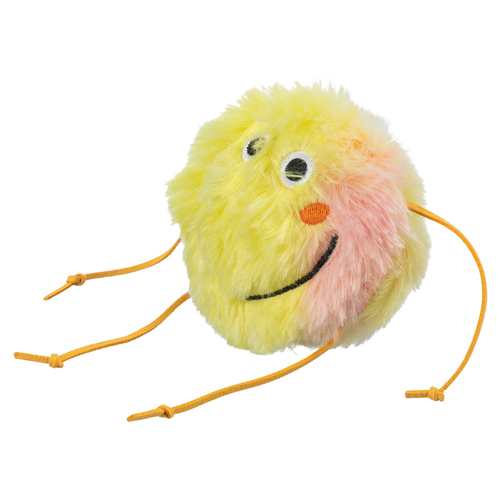 weitere Abbildung Trixie Katzenspielzeug Monster rund aus Plsch mit Catnip