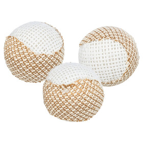 Abbildung Trixie Katzenspielzeug Set Rasselblle, Jute