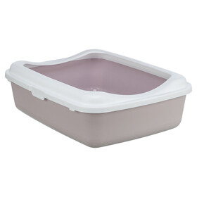 Abbildung Trixie Katzentoilette Classic flieder/wei