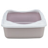 Trixie Katzentoilette Classic flieder/weiß Abbildung 2