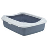 Trixie Katzentoilette Classic lila/weiß Abbildung 1