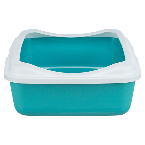 weitere Abbildung Trixie Katzentoilette Classic petrol/wei