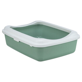 Abbildung Trixie Katzentoilette Classic salbei/wei