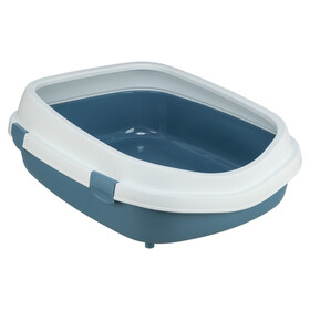 Abbildung Trixie Katzentoilette Primo XXL blau/wei