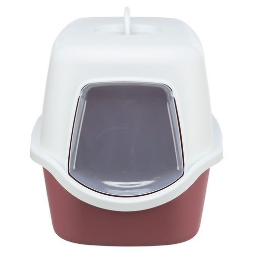 weitere Abbildung Trixie Katzentoilette Vico mit Haube altrosa/wei