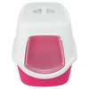 Trixie Katzentoilette Vico mit Haube pink/weiß Abbildung 2
