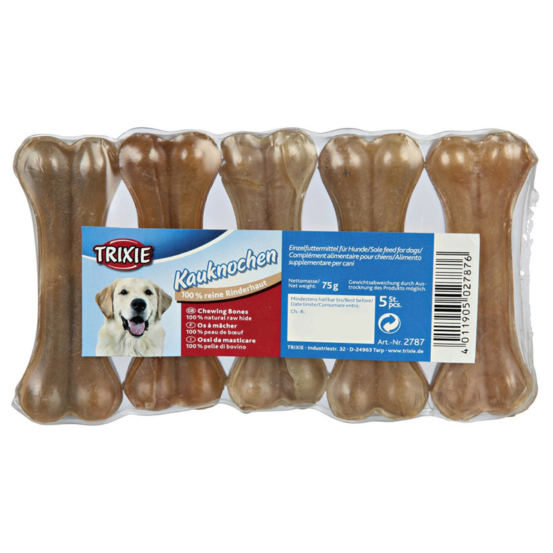 TRIXIE Kauknochen mit Salamigeschmack, 2 Stück, 12 cm :: Hund