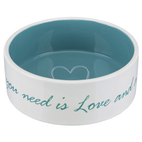 Abbildung Trixie Keramiknapf Pet's Home creme/petrol