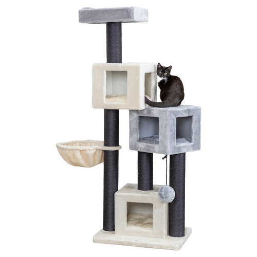 Trixie Kratzbaum Enzo creme/grau/schwarz