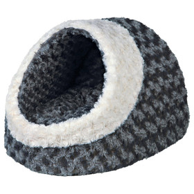 Abbildung Trixie Kuschelhhle Kaline grau/creme fr Katzen