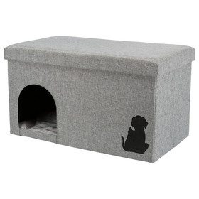 Abbildung Trixie Kuschelhhle Kimy hellgrau fr Hunde