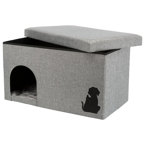 weitere Abbildung Trixie Kuschelhhle Kimy hellgrau fr Hunde