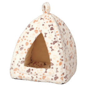 Abbildung Trixie Kuschelhhle Lingo wei/beige fr kleine Hunde