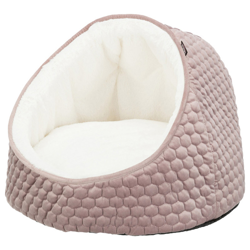 Trixie Kuschelhöhle Livia weiß/lachs für Katzen