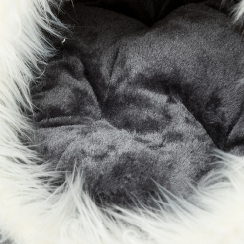 weitere Abbildung Trixie Kuschelhhle Minou beige/grau fr Hunde