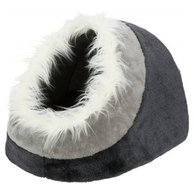 Abbildung Trixie Kuschelhhle Minou dunkelgrau/hellgrau fr Hunde