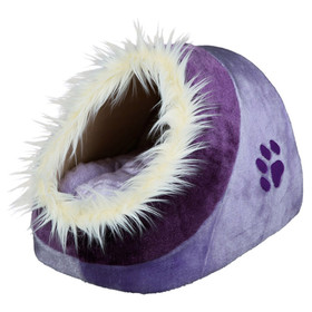 Abbildung Trixie Kuschelhhle Minou lila/violett fr Katzen