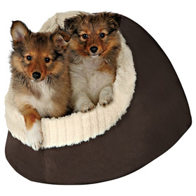 Abbildung Trixie Kuschelhhle Timur braun/beige fr Hunde