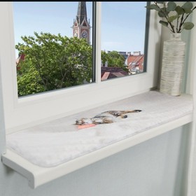 Abbildung Trixie Liegematte Nani fr Fensterbank grau