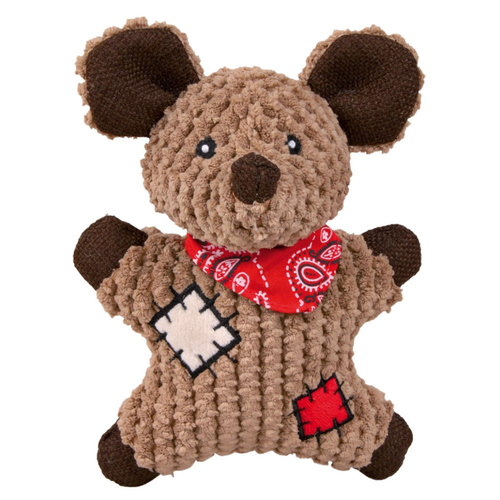 Trixie Maus mit Flicken, Stoff