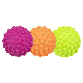 Abbildung Trixie Neon-Igelblle, Moosgummi - 18 Stck