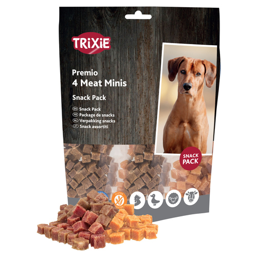 Trixie PREMIO 4 Meat Minis 4 x 100 g - 4 Stück / Sparpaket