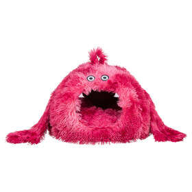 Abbildung Trixie Plschhhle Monster pink-rot fr Hunde