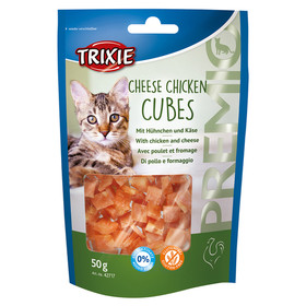Abbildung Trixie Premio Cheese Chicken Cubes 50 g - 6 Packungen / Sparpaket