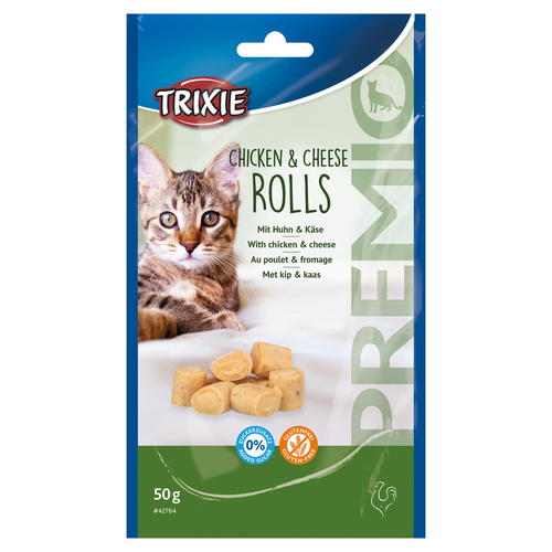 weitere Abbildung Trixie PremioChicken & Cheese Rolls 50 g