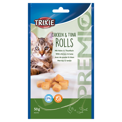 weitere Abbildung Trixie PremioChicken & Tuna Rolls 50 g - 6 Stck / Sparpaket