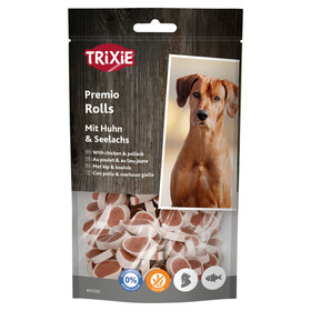 Abbildung Trixie Premio Hhnchen & Seelachs Rolls 75 g - 6 Packungen / Sparpaket
