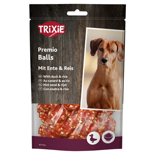 Trixie Premio Rice Duck Balls 80 g - 6 Packungen / Sparpaket