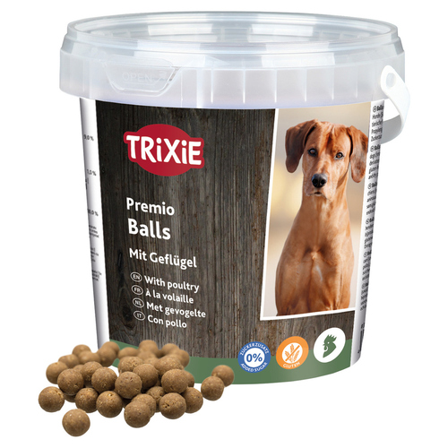 Trixie Premio Trainer Snack Balls mit Geflügel 500 g