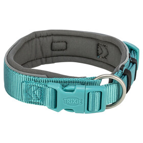 Abbildung Trixie PremiumHalsband, extra breit, aqua/grafit
