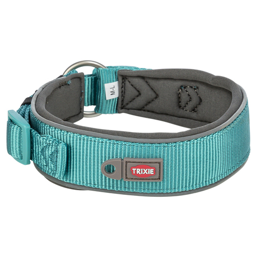 weitere Abbildung Trixie PremiumHalsband, extra breit, aqua/grafit