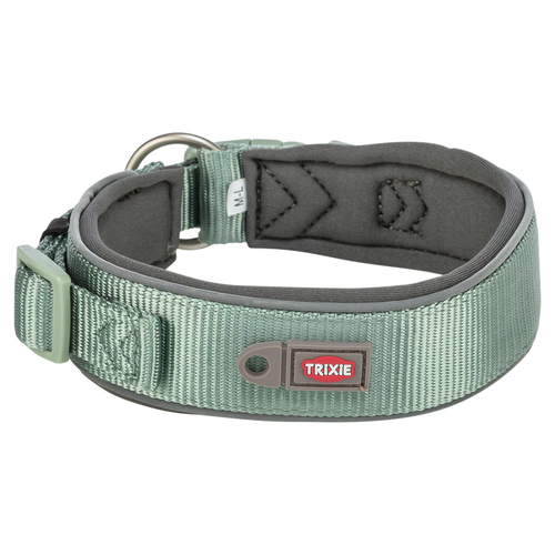 weitere Abbildung Trixie PremiumHalsband, extra breit, salbei/grafit