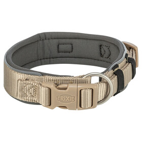 Abbildung Trixie PremiumHalsband, extra breit, sand/grafit