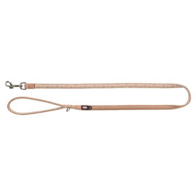 Abbildung Trixie Premium Leine mit Neopren-Polsterung Boho-Rauten/karamell