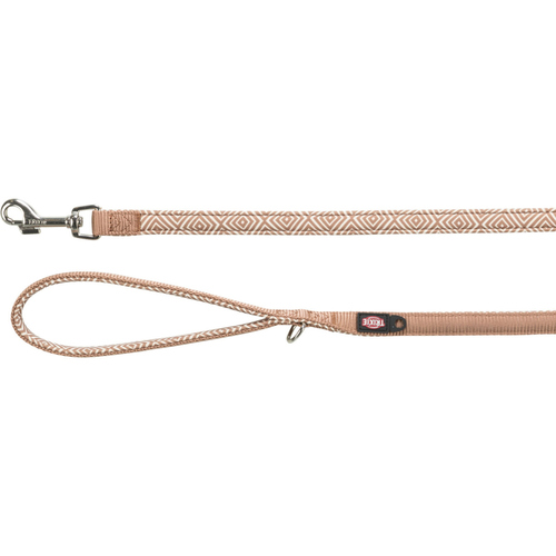 weitere Abbildung Trixie Premium Leine mit Neopren-Polsterung Boho-Rauten/karamell