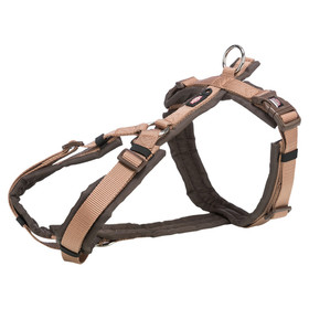 Abbildung Trixie Premium Trekking Geschirr karamell/haselnuss