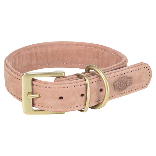 weitere Abbildung Trixie Pure Halsband, Leder extra breit rosa