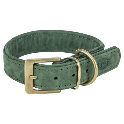 weitere Abbildung Trixie Pure Halsband, Leder extra breit salbei