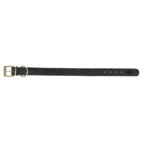 weitere Abbildung Trixie Pure Halsband, Leder extra breit schwarz