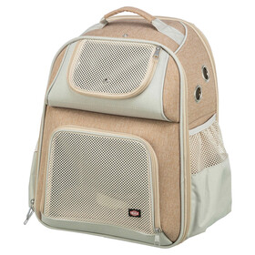 Abbildung Trixie RucksackWillow beige/braun fr Hunde
