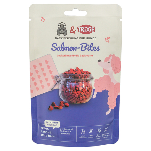 Trixie Salmon-Bites - Backmischung für Hundekekse 114 g