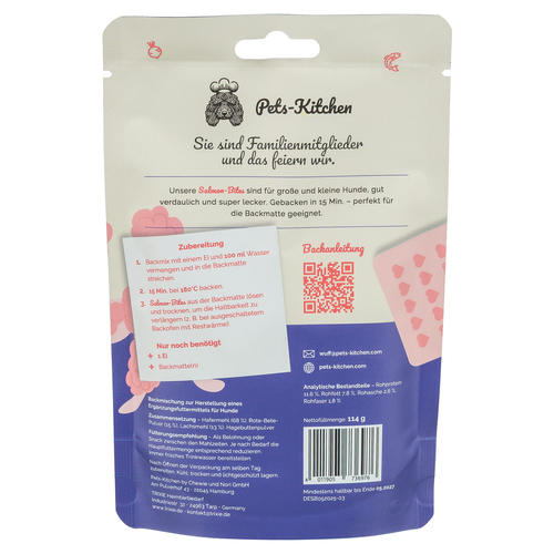 weitere Abbildung Trixie Salmon-Bites - Backmischung fr Hundekekse 114 g