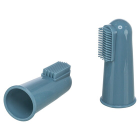 Abbildung Trixie Silikon-Finger-Zahnbrsten-Set fr Hunde