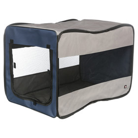 Abbildung Trixie Soft Kennel Twister blau/grau