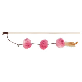 Abbildung Trixie Spielangel mit Pompom-Bllen